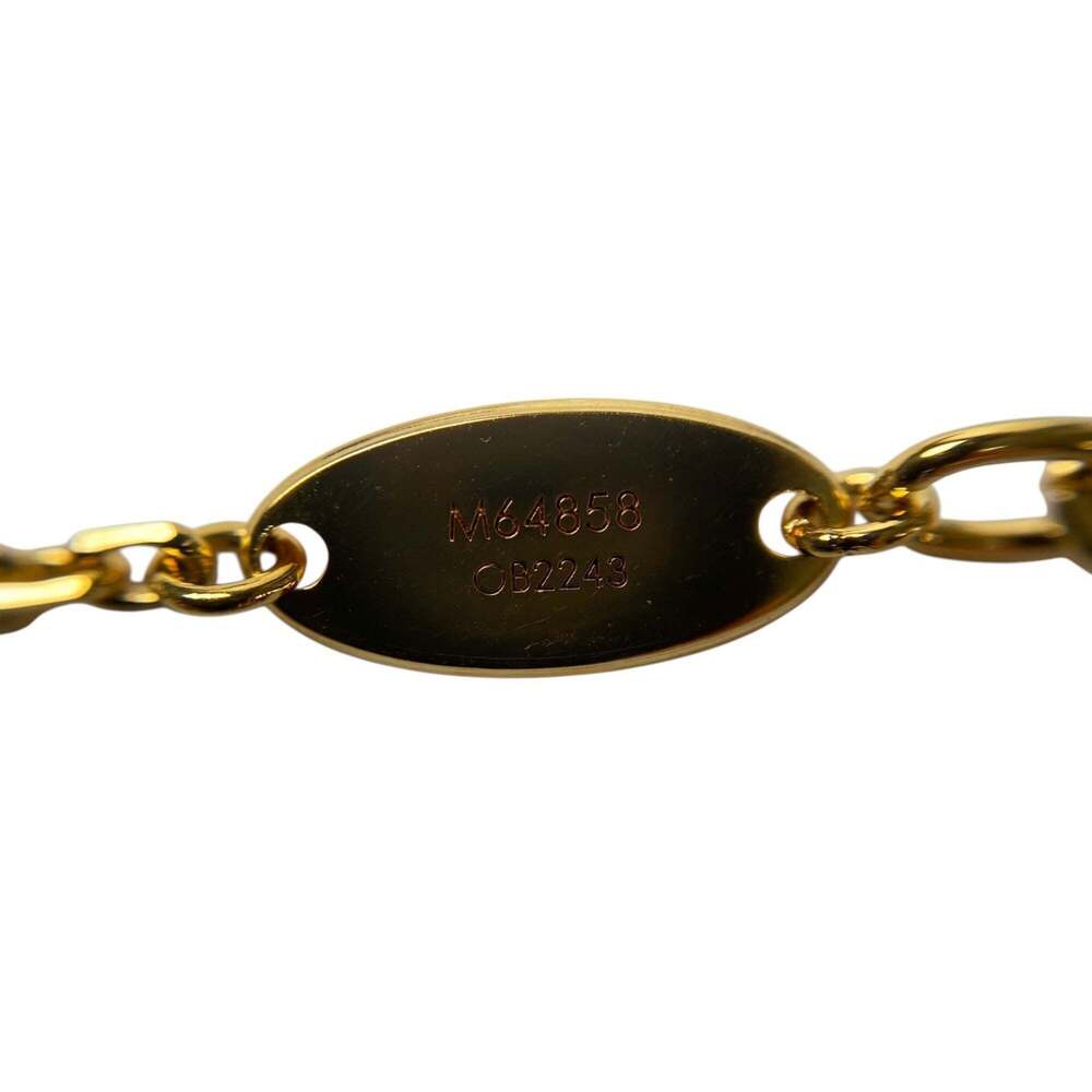 LOUIS VUITTON Gold Charm Bracelet - Picture 15 of 16